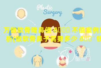 万做软骨隆鼻值 🐕 不值案例解析(做软骨鼻子需要多少 🐴 钱)